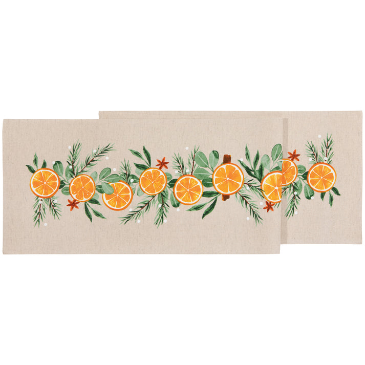 Cedar & Citrus Table Runner