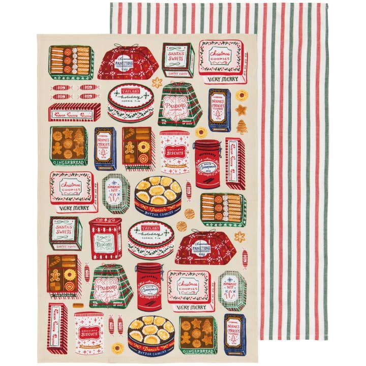Sugar & Spice Tea Towel Set of 2