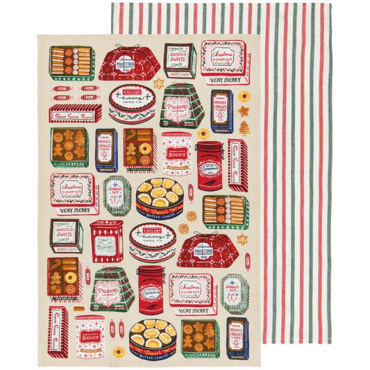 Sugar & Spice Tea Towel Set of 2