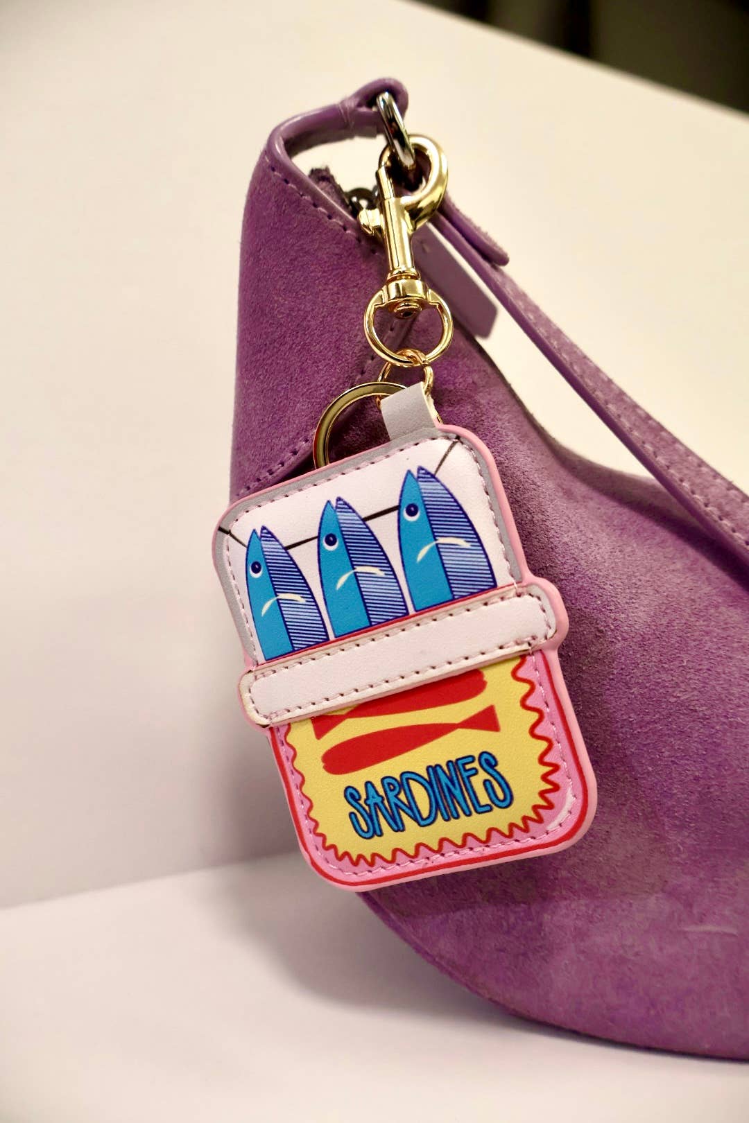 Sardine Bag Charm + Keychain