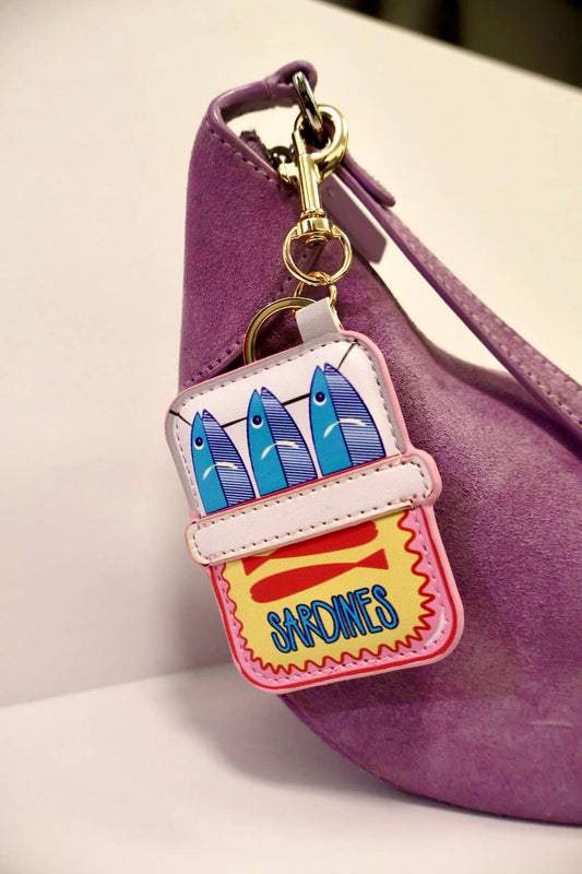 Sardine Bag Charm + Keychain