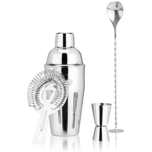 True Stainless Steel Barware Set