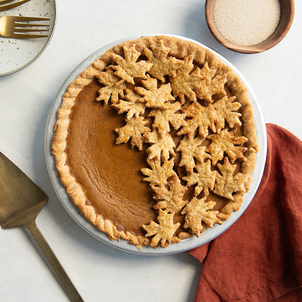 12 Inch Leaves & Apples Reversible Pie Top Cutter