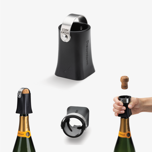 Champop champagne popper cork catcher