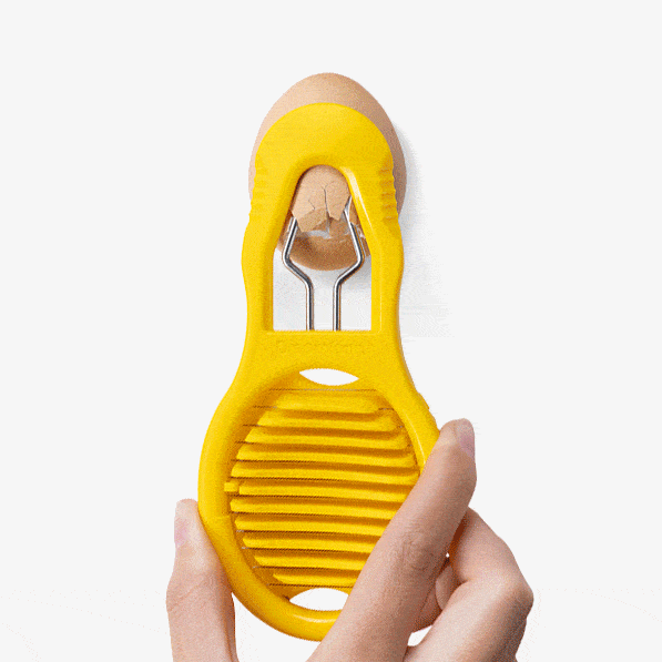 Eggler® - Egg Cracker, Peeler, & Slicer