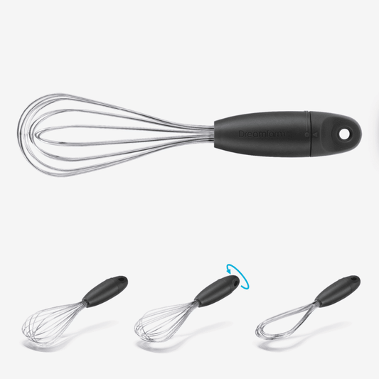 Mini Flisk fold flat balloon whisk