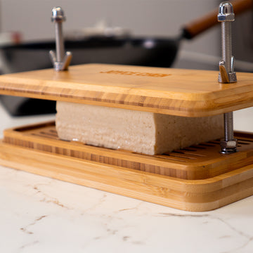 Burnished Bamboo Tofu Press