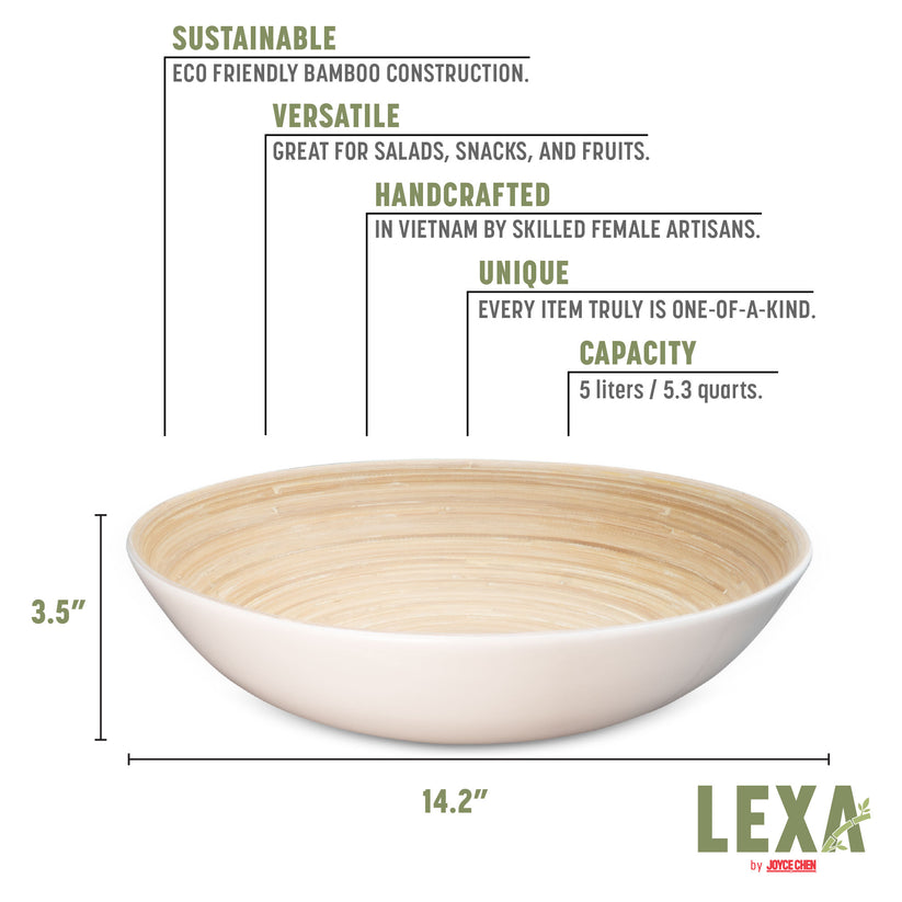 Lexa 14" Salad Bowl