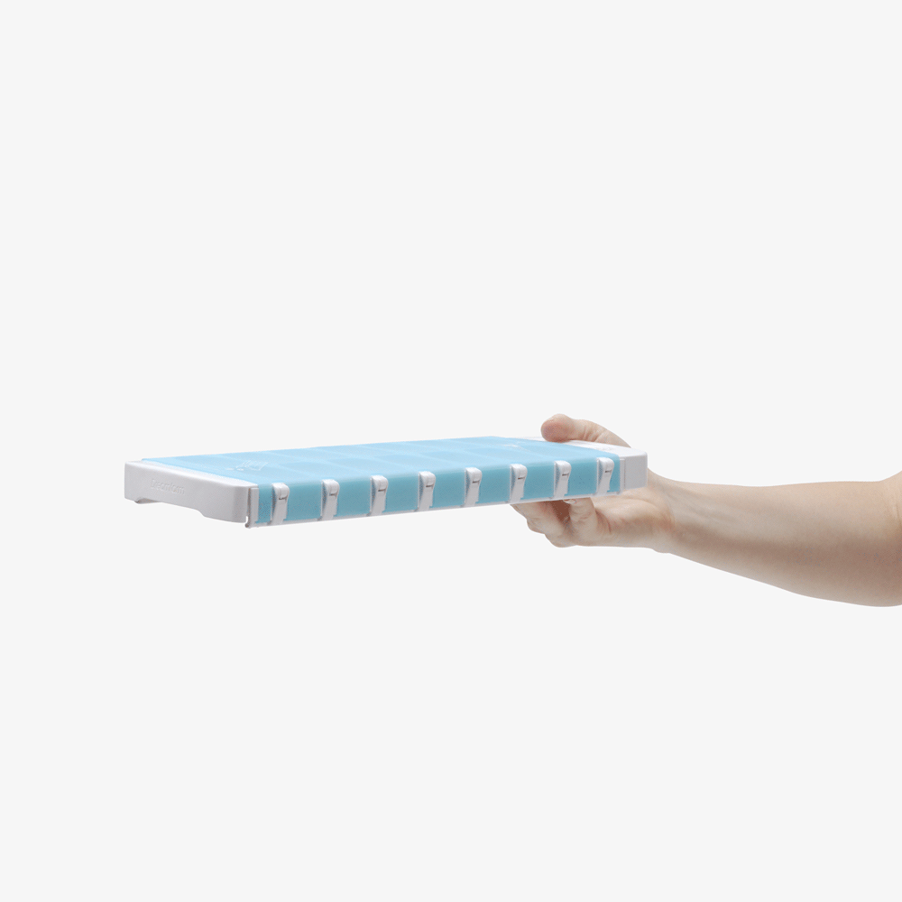 Nospilla No Spill Ice Tray - White
