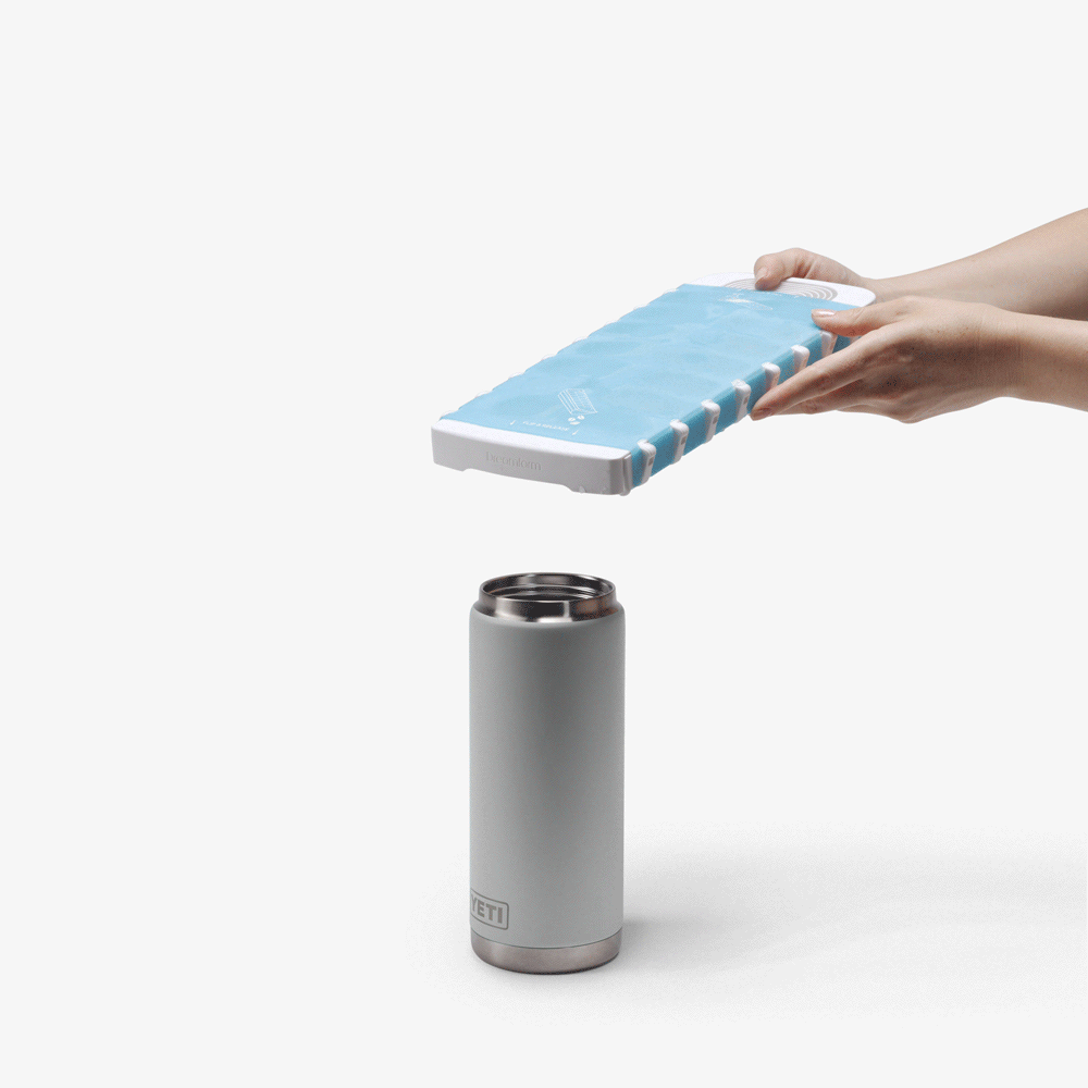 Nospilla No Spill Ice Tray - White