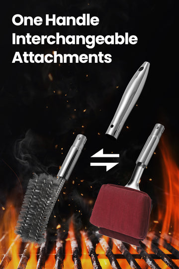 BBQ Cleaning Brush Combo