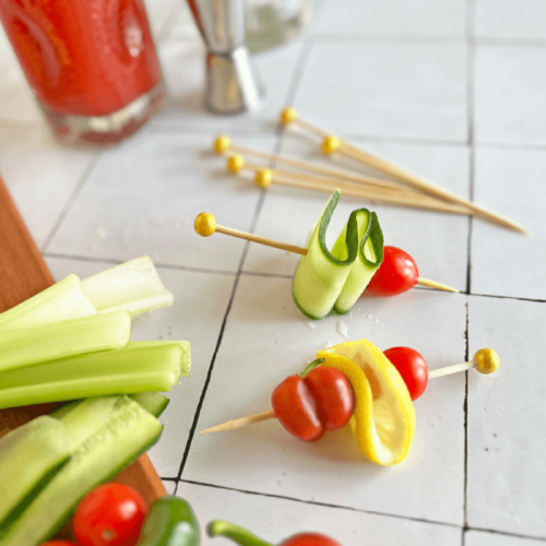 Gold Cocktail Picks