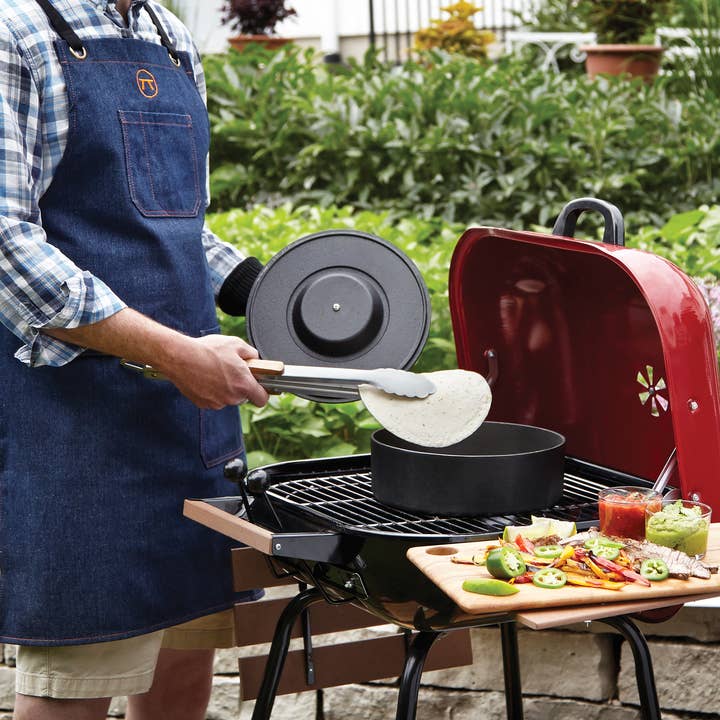Blue Denim Griller's Apron, One Size Fits Most