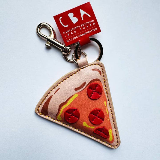 Pizza Keychain