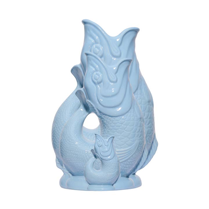 Gluggle Jug: Mini Pale Blue
