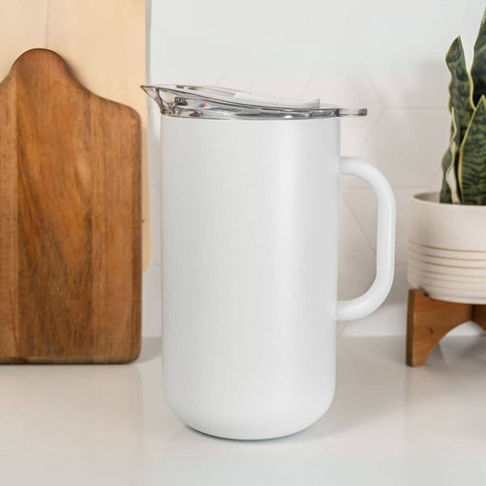 Vacuum-Insulated Pitcher - Party Ready in White Icing