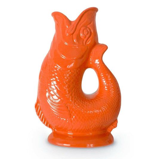 Orange Gluggle Jug: Large