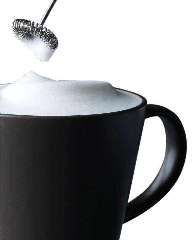 Aerolatte Milk Frother With Stand, Displayer Of 6: Off-White