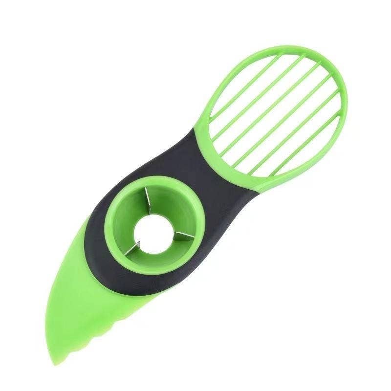 Multi Functional Plastic 3 in 1 Avocado Knife Avocado Cutter: 1 Pack