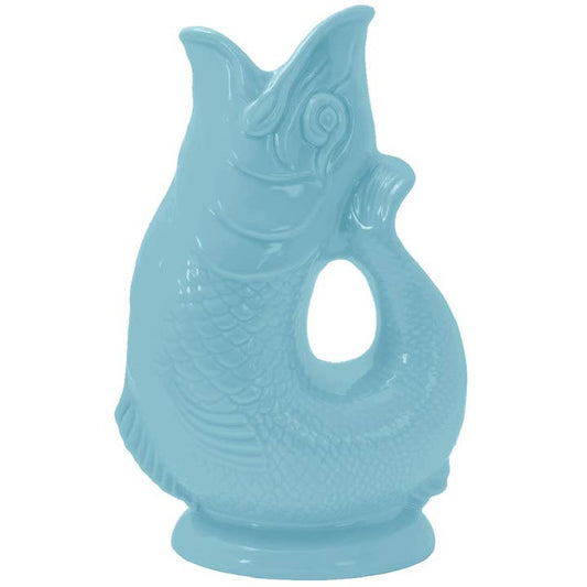 Pale Blue Gluggle Jug: Extra Large