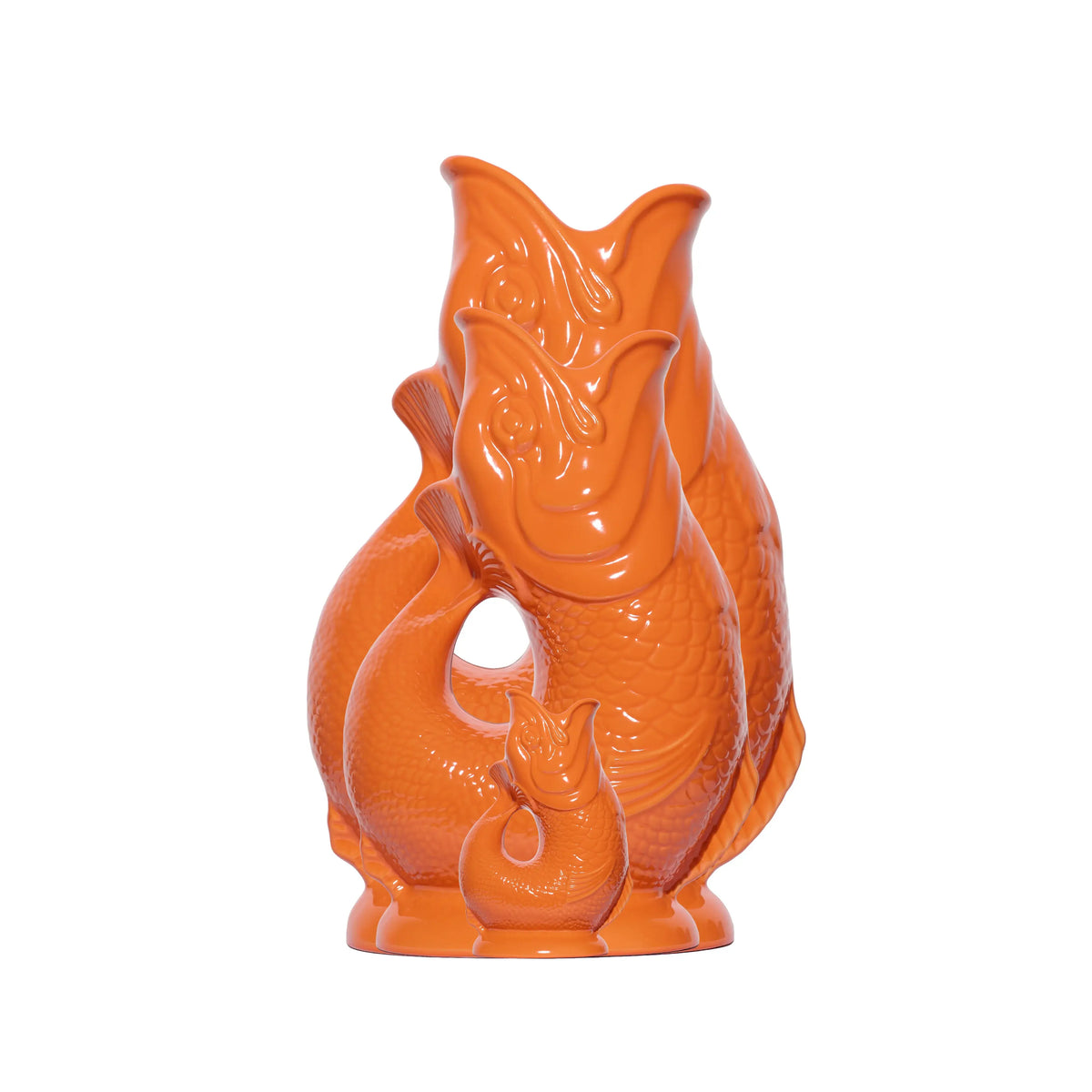 Orange Gluggle Jug: Mini