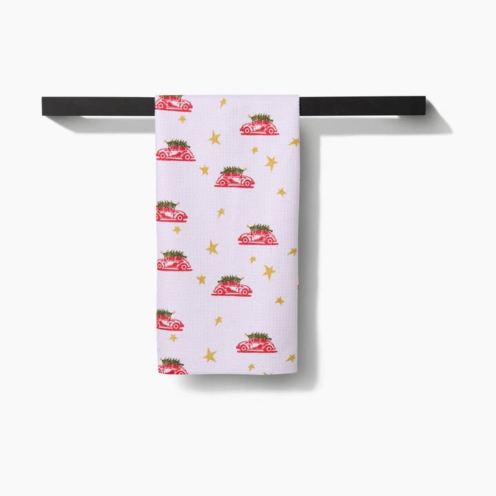 Christmas Bug Tea Towel