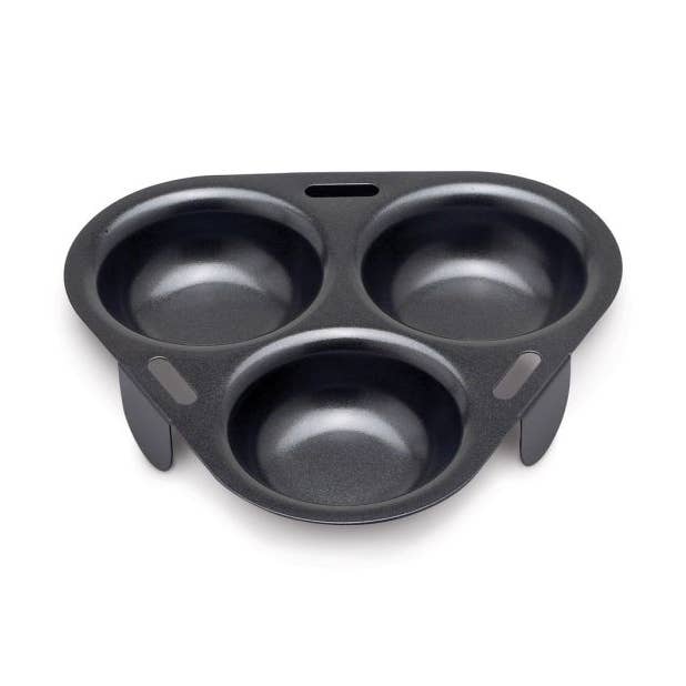 HIC Non-Stick-3 Egg Poacher Insert