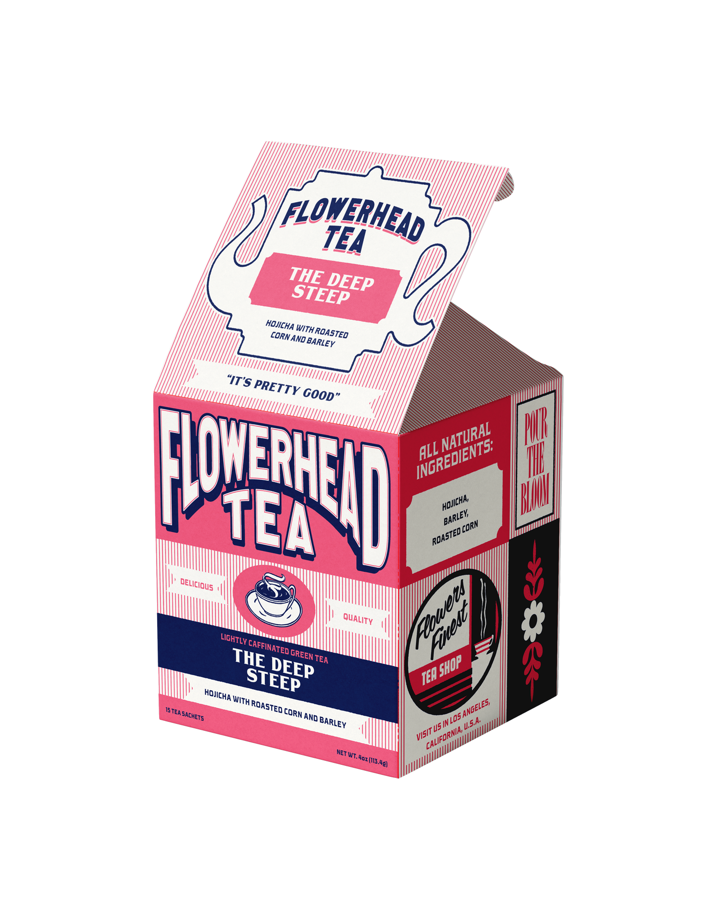 Flowerhead Tea - The Deep Steep Tea Bags