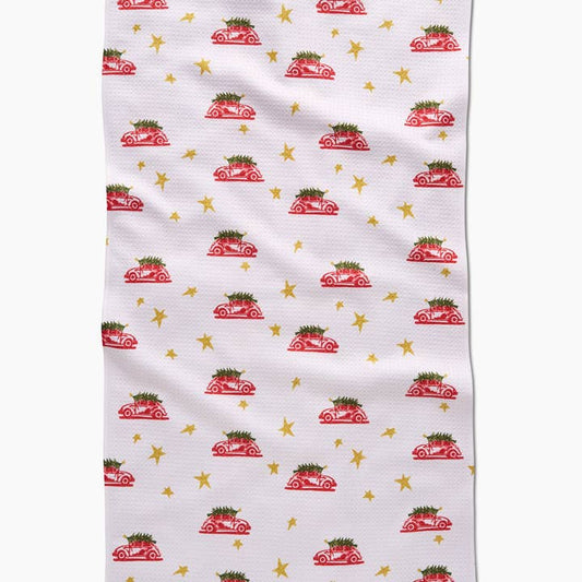 Christmas Bug Tea Towel