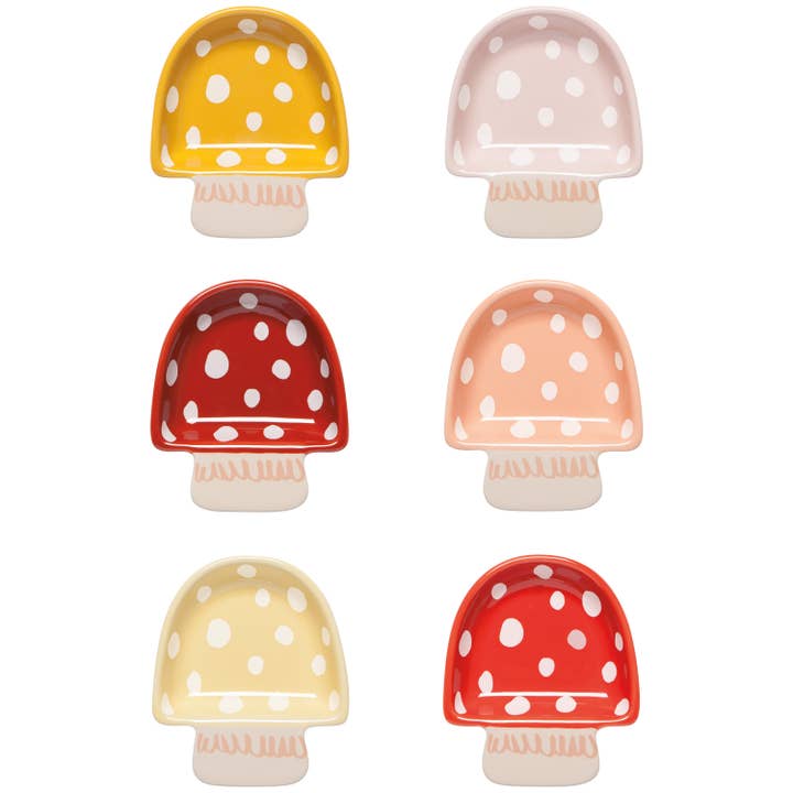 Toadstool Shaped Pinch Bowls- Individual