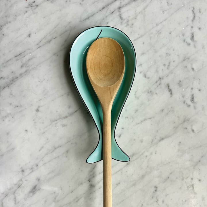 Ceramic Spoon Rest Whale