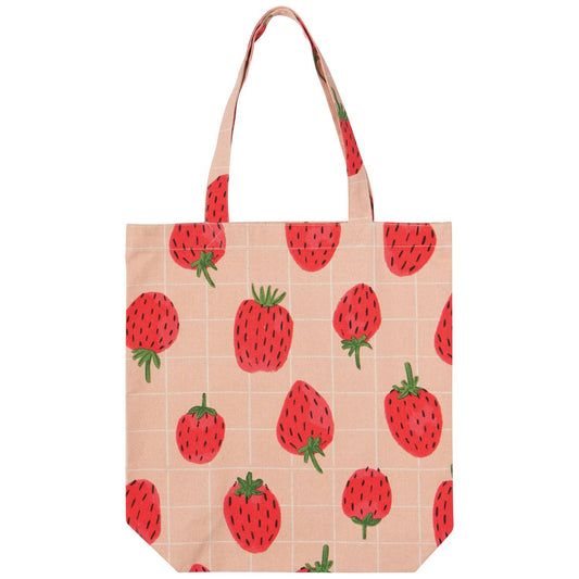 Berry Sweet Tote Bag: Red