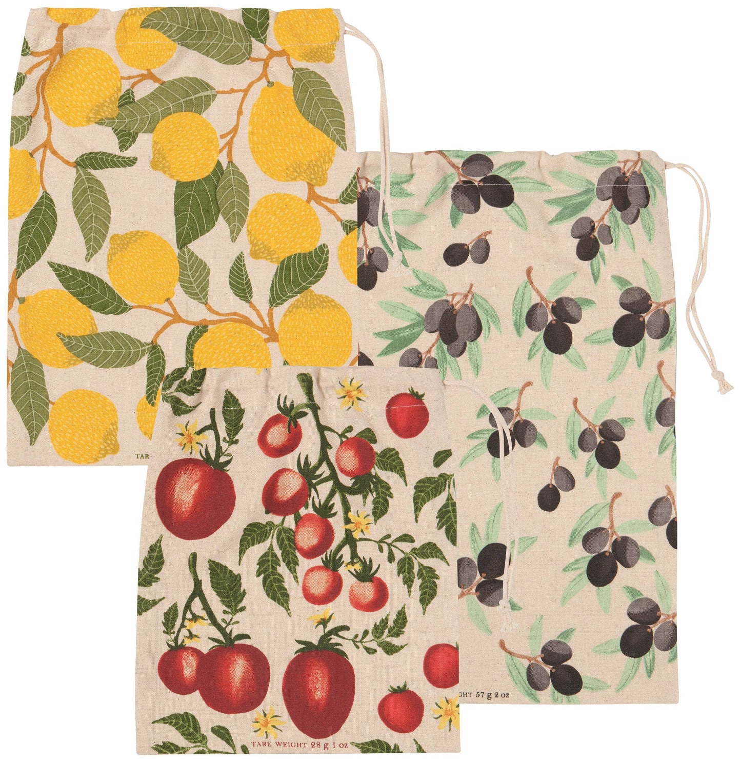 Now Designs Mediterranean Reusable Produce Bags Set of 3