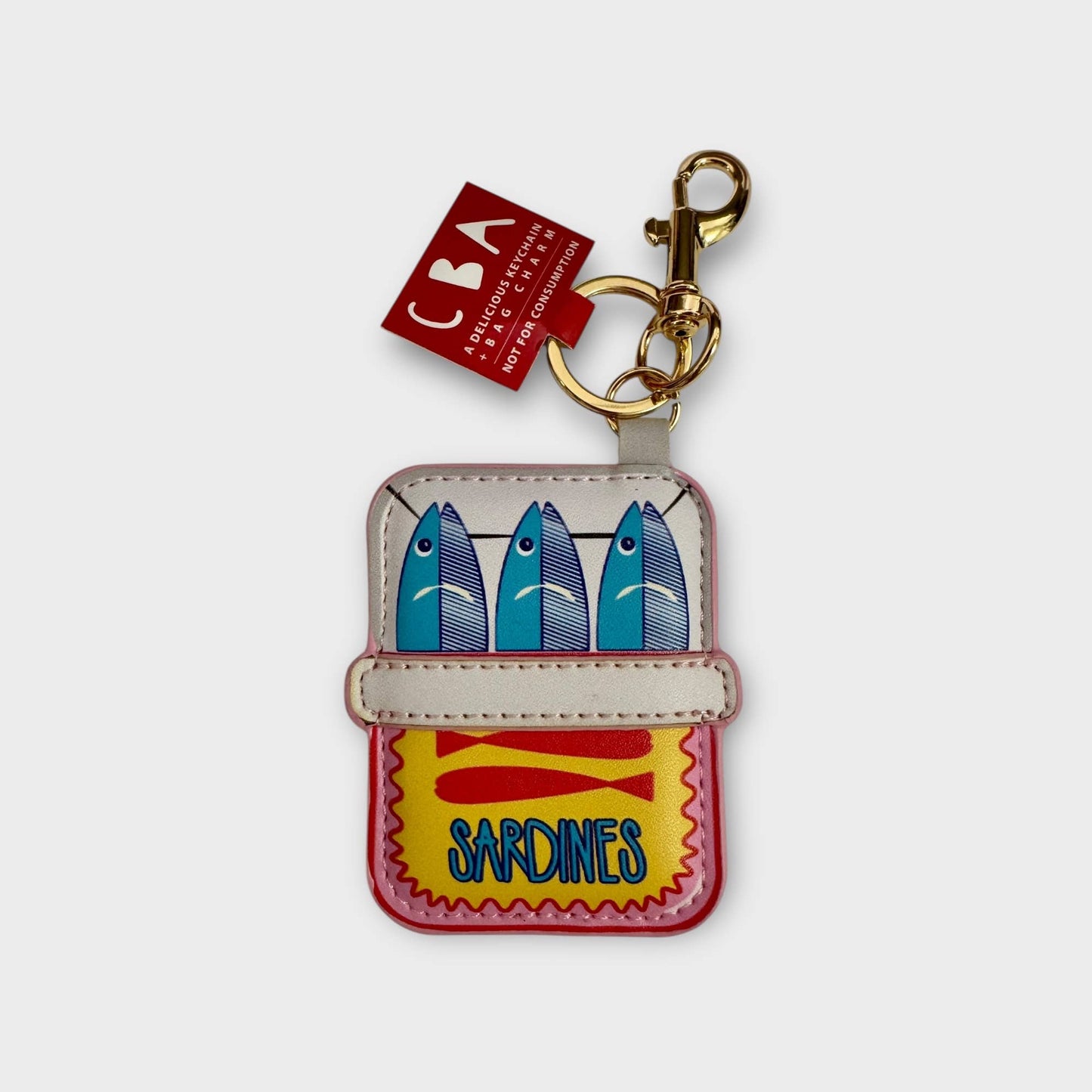 Sardine Bag Charm + Keychain