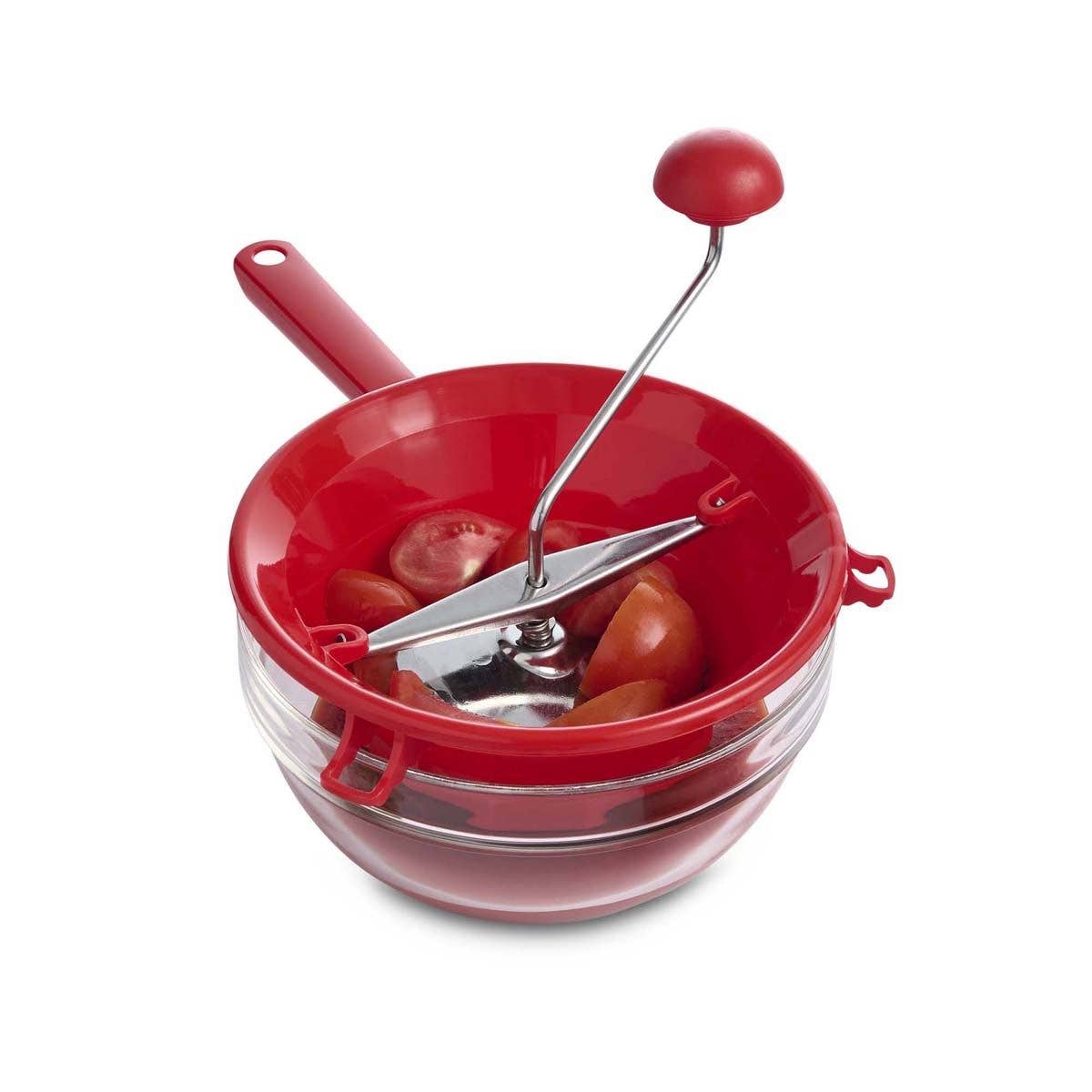 Fantes Round Ravioli Stamp, 2in Fruit & Vegetable Mill, 2.85-qt