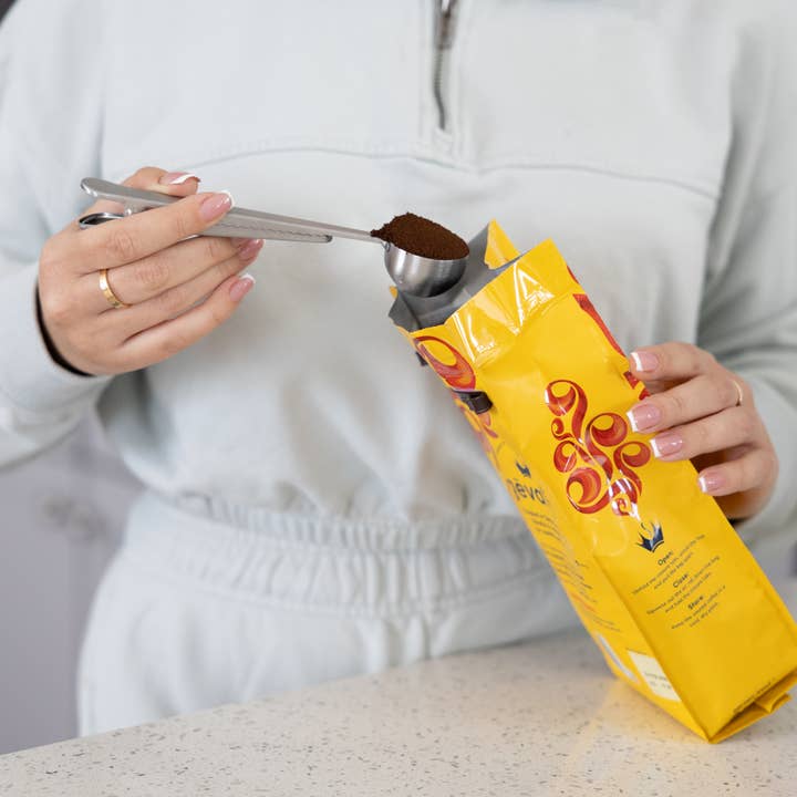Fox Run Coffee Scoop Bag Clip