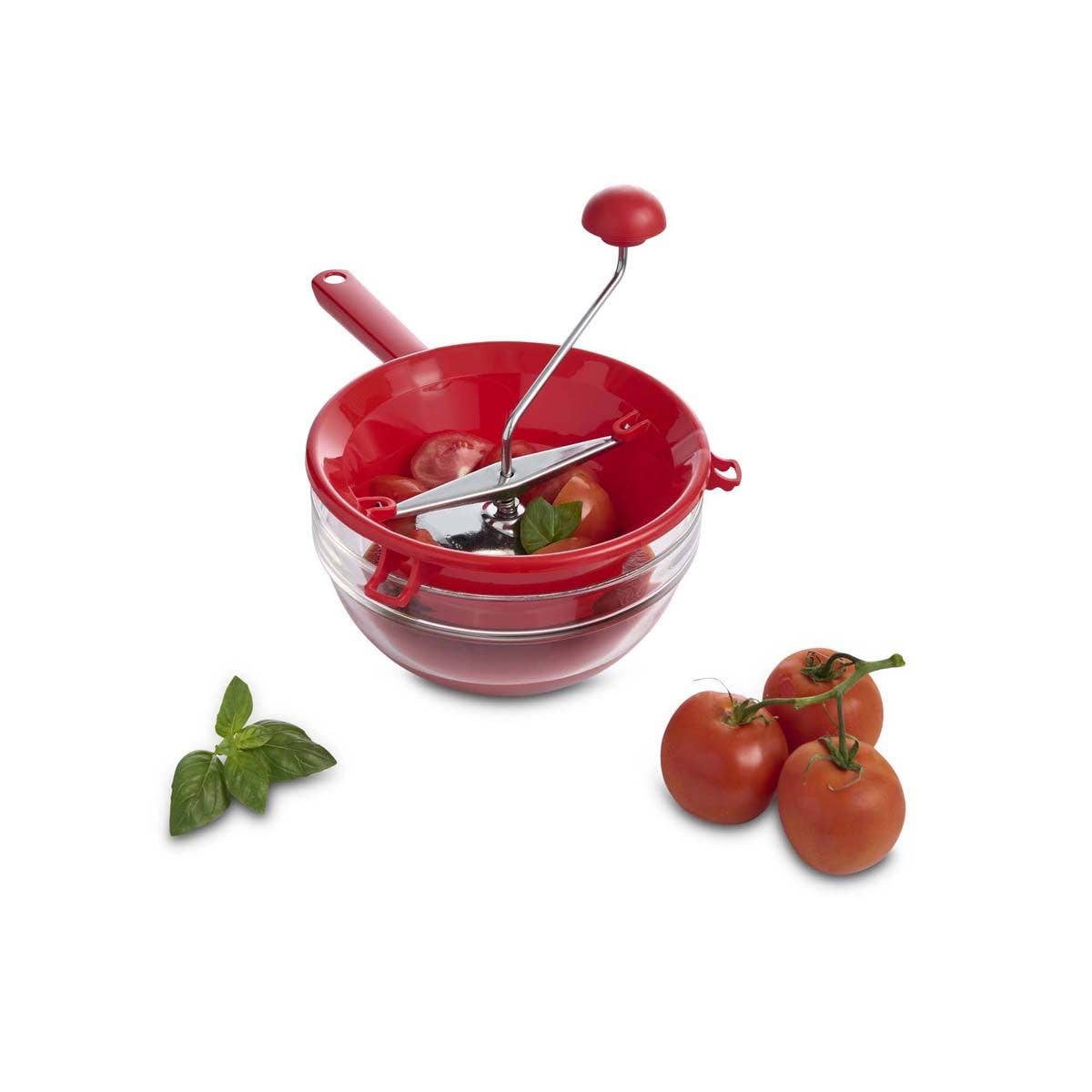Fantes Round Ravioli Stamp, 2in Fruit & Vegetable Mill, 2.85-qt