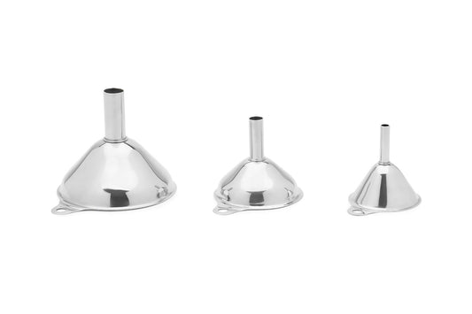 Stainless Steel Funnel - Set of 3
