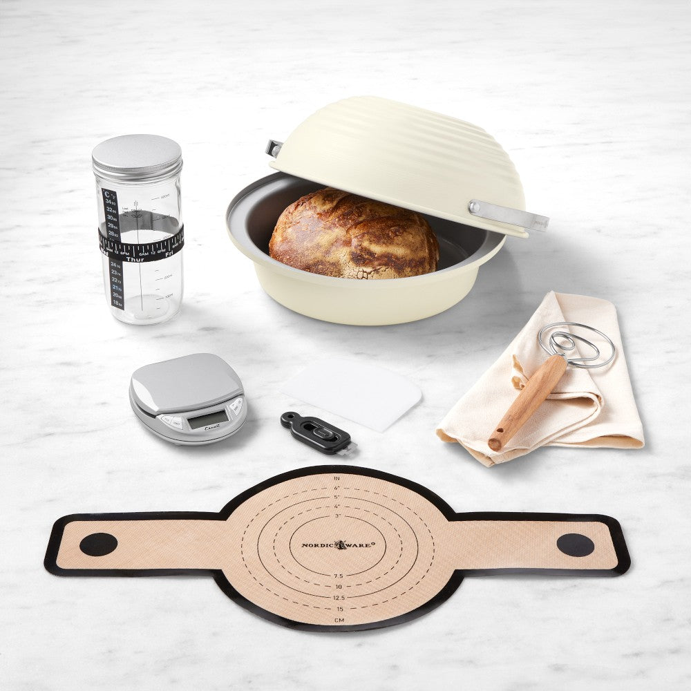 Basic 9 Piece Simply Sourdough Bread Baking Kit