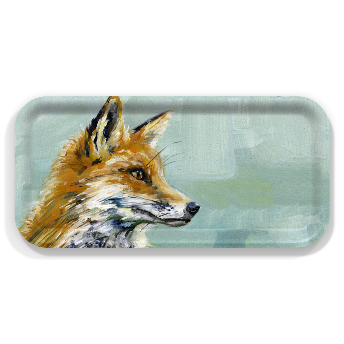 Small Fox by Alyssa Watters Small 11"x5" Tray