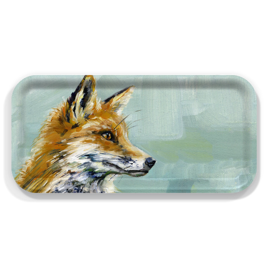 Small Fox by Alyssa Watters Small 11"x5" Tray